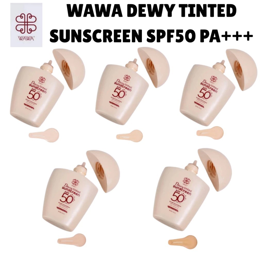 WAWA DEWI TINTED SUNSCREEN SPF50+++