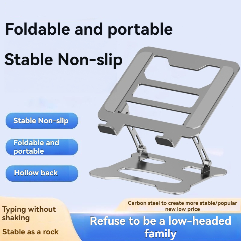 Laptop Stand Bracket Heightened Cooling Rack Gaming Metal Rack 360 Degree Rotatable Lifting Rack