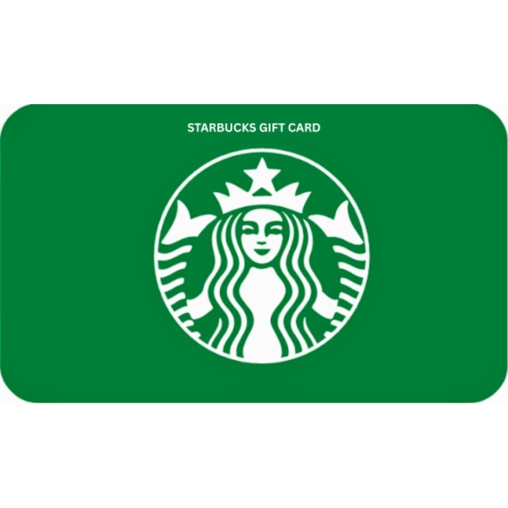 Starbucks Gift Card e voucher Rm 10 Rm 20