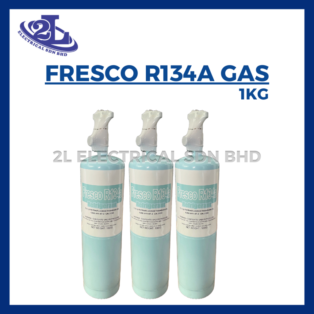 FRESCO R134A REFRIGERANT GAS 1KG SMALL SIZE (SABAH & LABUAN ONLY)
