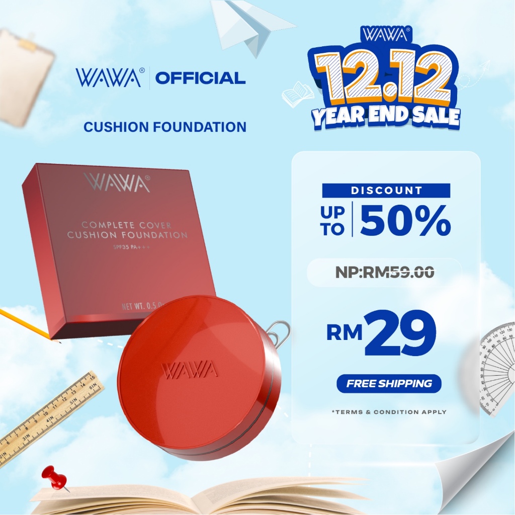 WAWA Translucent Loose Setting Powder | LIGHT & NATURAL LOOSE POWDER