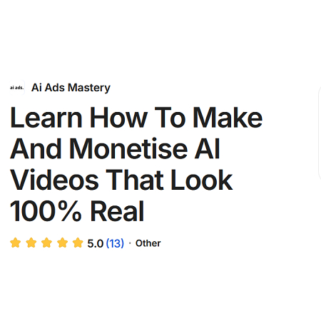 [Ai Video Course]- Ai Ads Mastery | Learn to make video with ai Video Lessons