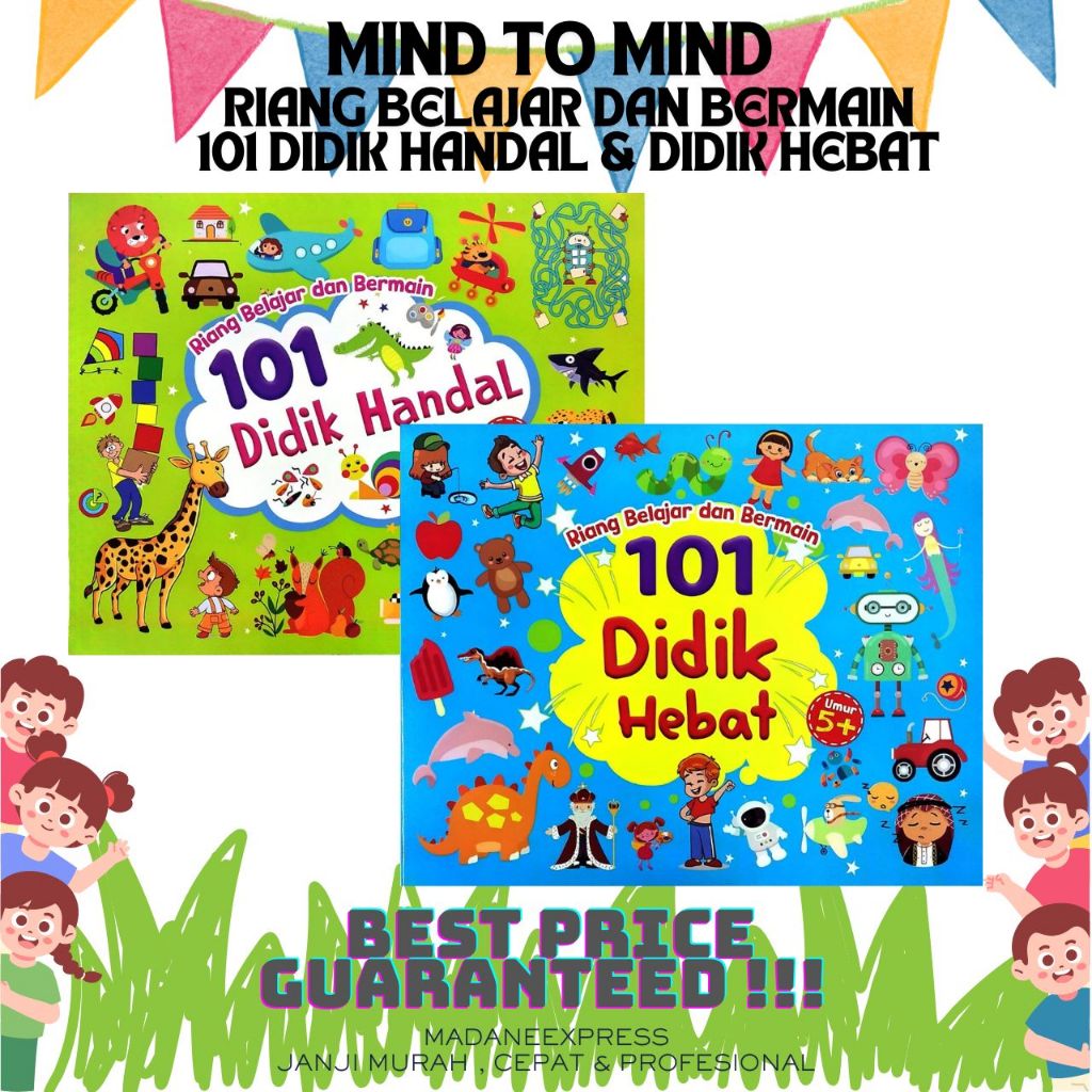 [XPRESS] MIND TO MIND : RIANG BELAJAR DAN BERMAIN 101 DIDIK HANDAL & HEBAT UMUR 5+