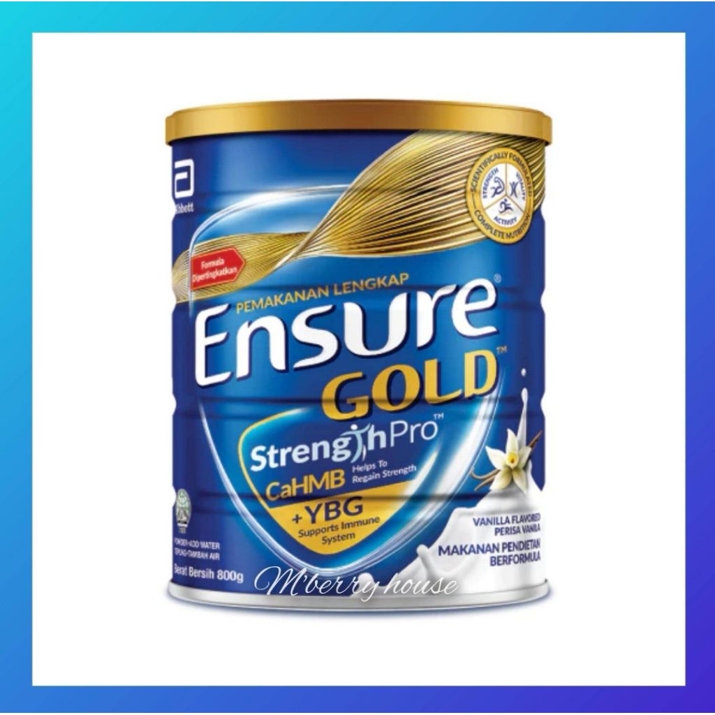 Ensure Gold 800g Vanilla (exp:2027)