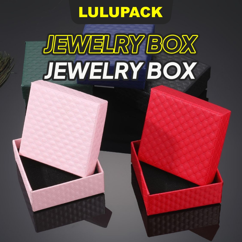 Jewellery Box Gift Ring Necklace Earrings Storage Box Kotak Barang Kemas Gift Box Kotak Hadiah