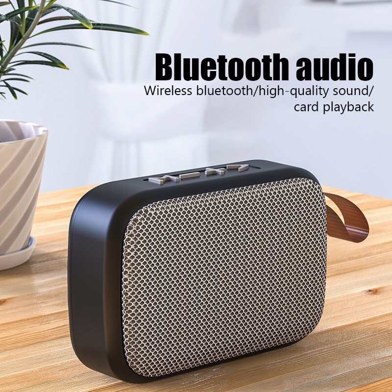 Portable Mini Subwoofer 3D Stereo Music Wireless Bluetooth Speaker Radio Player Outdoor Sports Audio Support TF Card无线音响