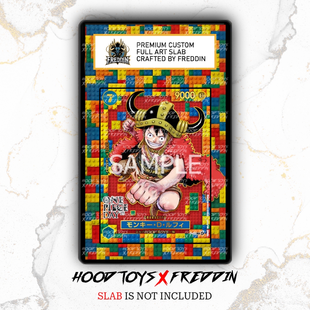 FULL ART SLAB LUFFY ELBAF X LEGO [ONE PIECE TCG]