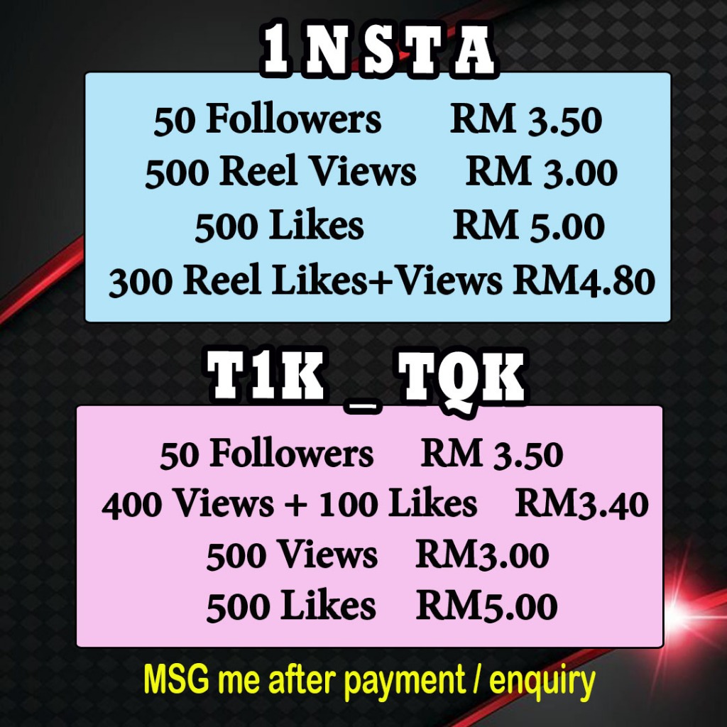 TIKTOK INSTAGRAM LIKESS ✅ TT IG LIKES ✅