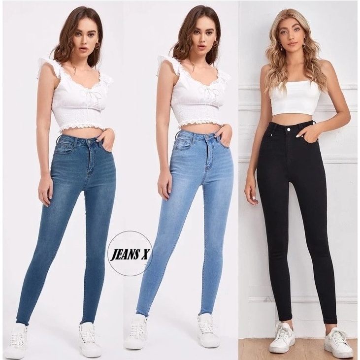 My SUPER SALESSkinny Super Stretchable Jeans Women Seluar Perempuan Size (26-48)(Ready Stock)
