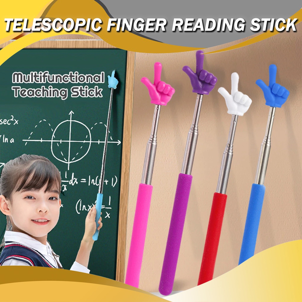 Adjustable Multifunction Teaching Stick Supplies Teacher Cute Whiteboard Pointer