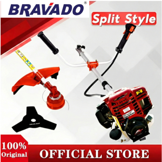 BRAVADO/AVITA Mesin Potong Rumput Straight Shaft Heavy Duty 2/4 Stroke Brush Cutter Gasoline Cutter Lawn Mower 割草機汽油
