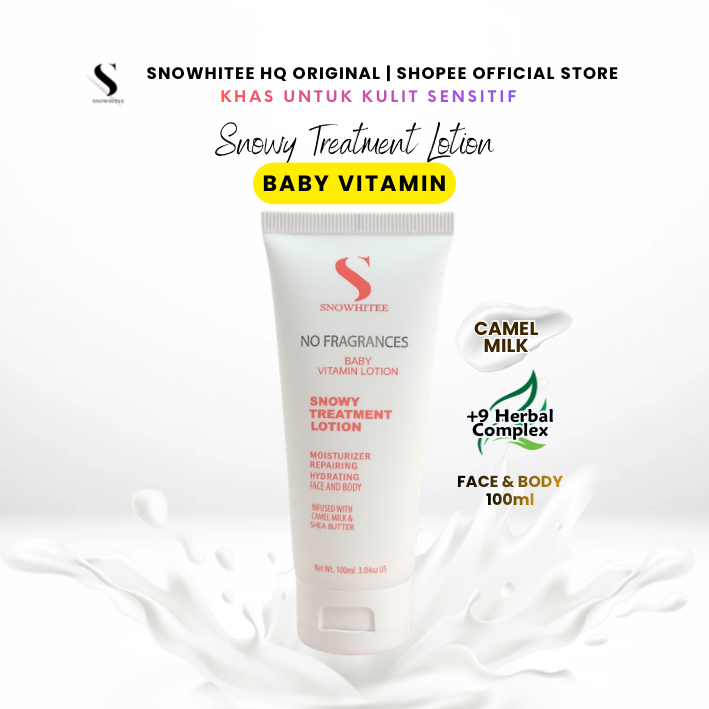 SNOWHITEE Baby Vitamin Treatment Lotion Untuk Kulit Kering & Sensitif