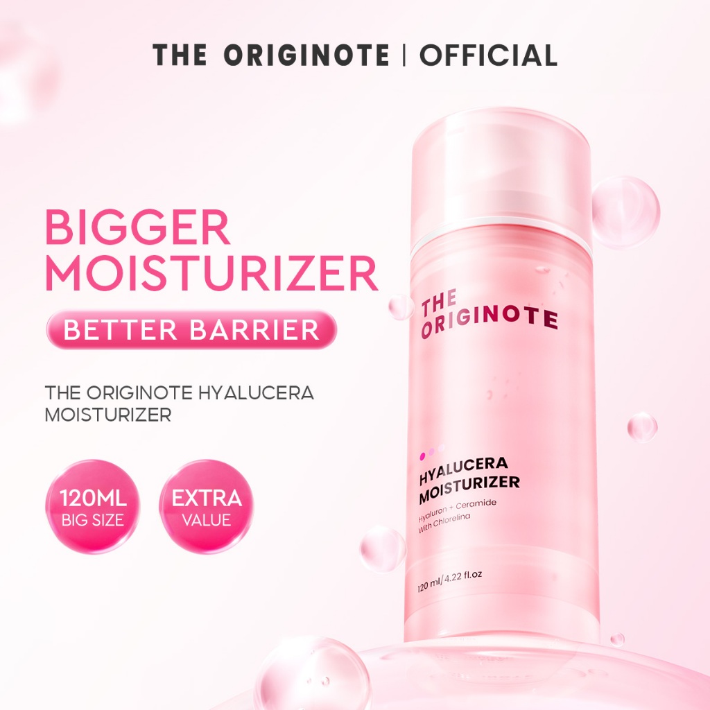 The Originote Hyalucera Moisturizer Day & Night Cream Repair Skin Barrier Hydrating Oil-Control Soothing Gel 120ml Big
