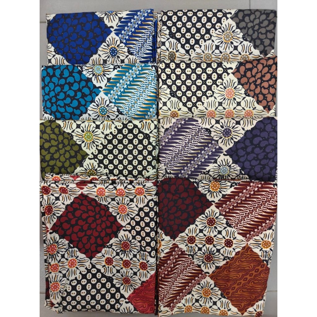 KAIN SARUNG/ KAIN BATIK Viral Corak BUNGA / KAIN BATIK HALUS/KAIN PASANG/BAJU RAYA