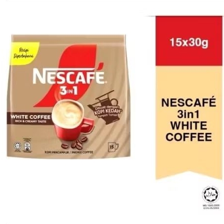 Nescafe 3 in 1 White Coffee Rich & Creamy 1Pack 15s