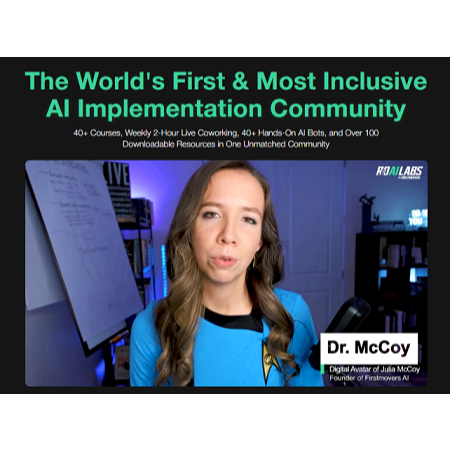 First Movers R&D AI Labs All Courses (Video Course)