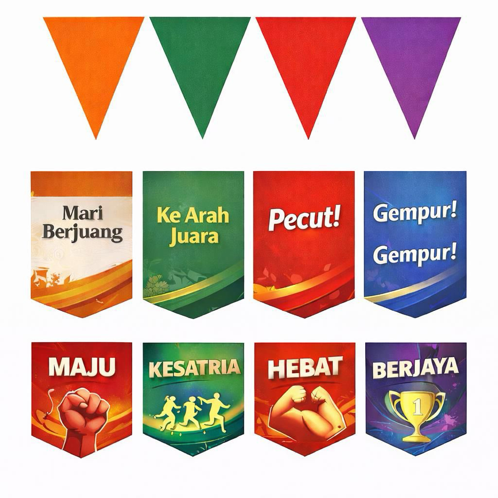 Customised Logo Rainbow String Flags / Colour Triangle Flag / Party Decoration For Birthday Party/Wedding /Indoo