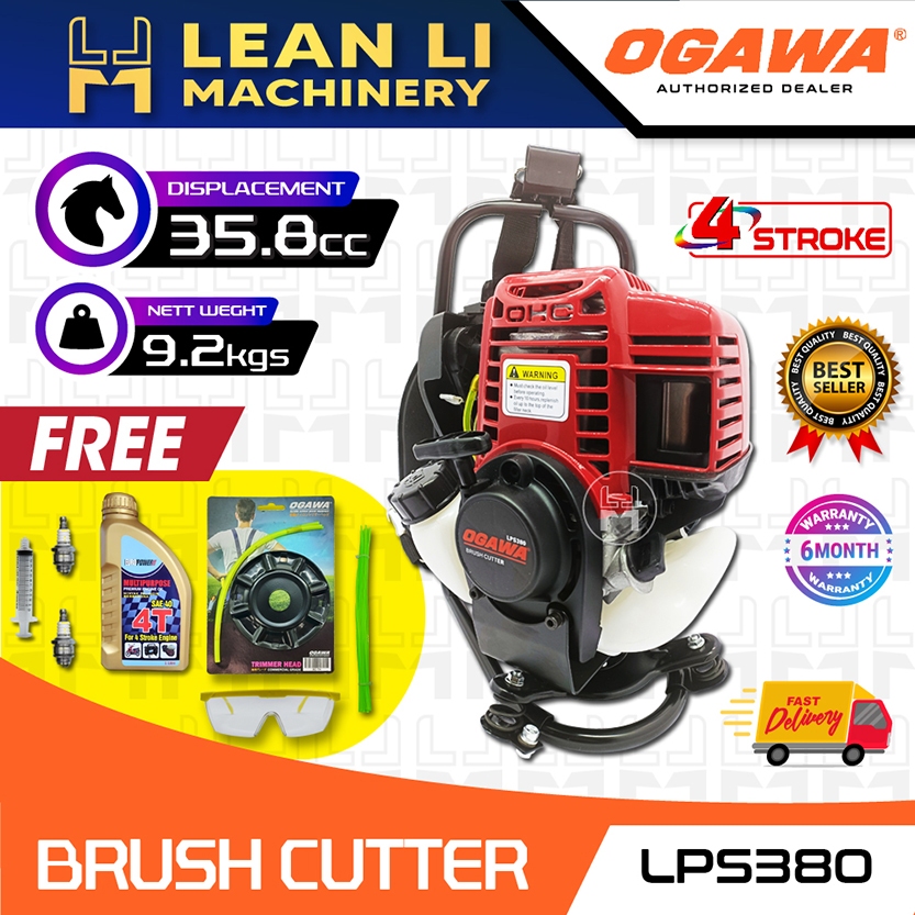 [100%ORIGINAL] OGAWA LPS380 BRUSH CUTTER (35.8cc) /MESIN POTONG RUMPUT OGAWA LPS380(35.8cc)