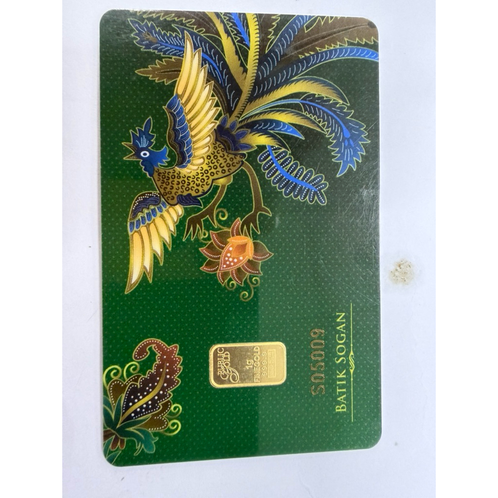 Gold bar public gold batik vvvv cantik 999 gold