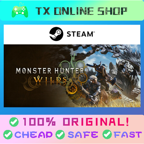 Monster Hunter Wilds [Steam PC Original Game] Steam Activation