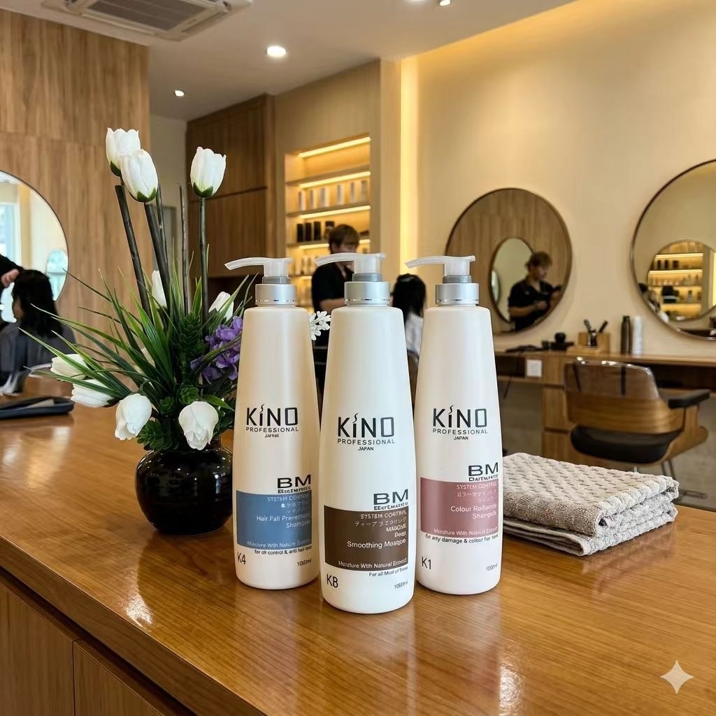 KINO BOTAMIX SHAMPOO N CONDITIONER 发廊专卖洗发水/护发素1000 original ready stock