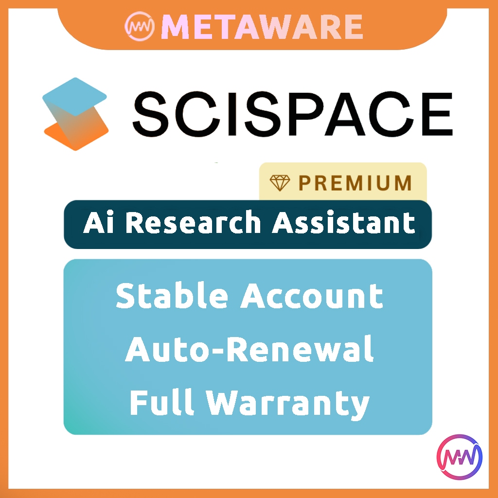 SCISPACE PREMIUM | All-in-one AI Academic Tools | First-hand legal account | Live Admin Support 2026