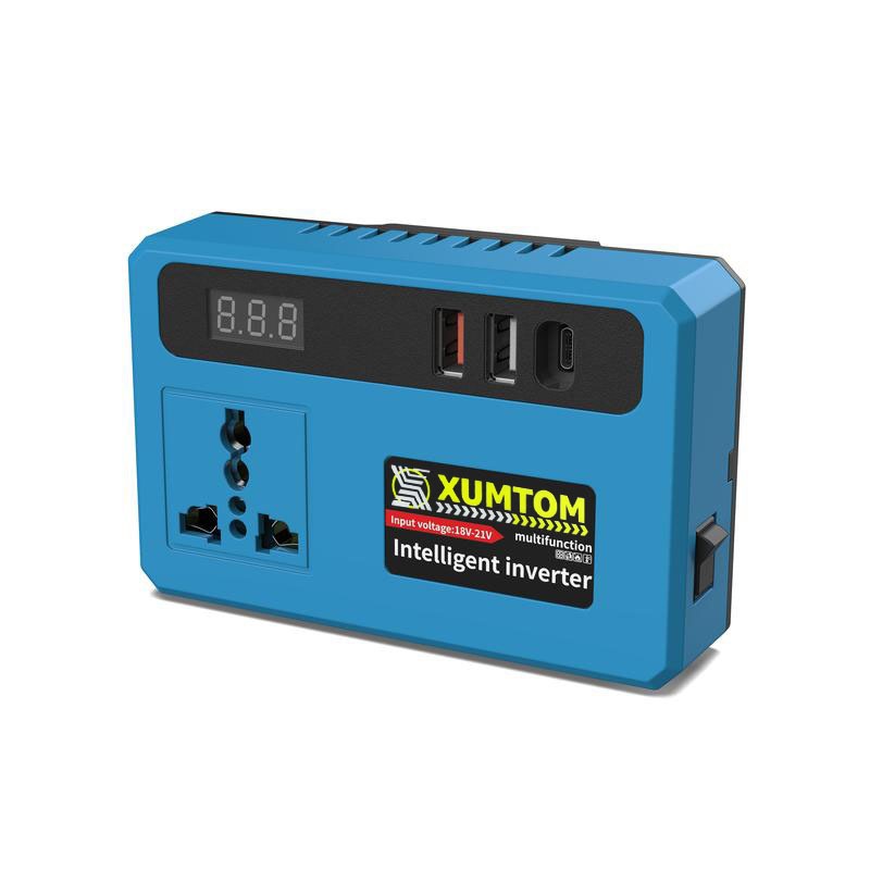 Murah Dagmara Portable Power Inverters for 20V Battery Inverter 20v to 220v Converter with Dual USB,AC Outlet and Type-C