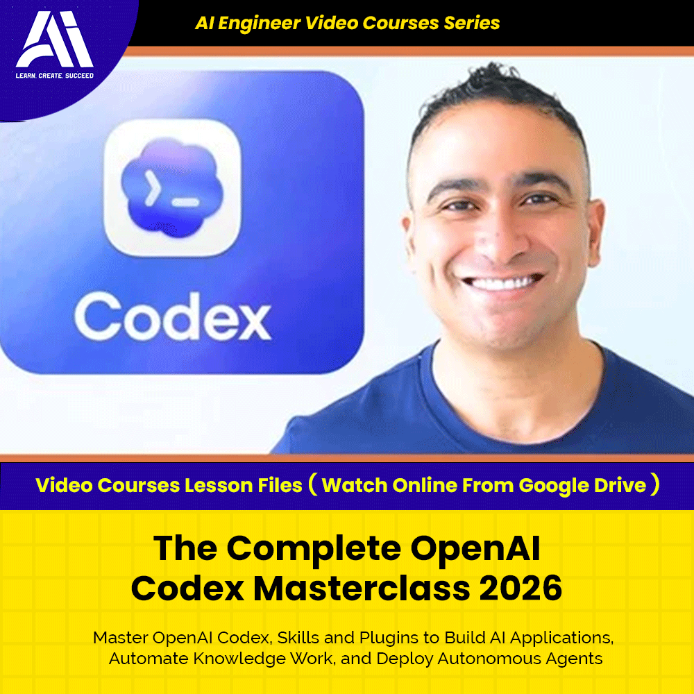 AI LLM Video Course - The Complete OpenAI Codex Masterclass 2026 | Ai Engineer 2026 | Learn Open Ai Codex