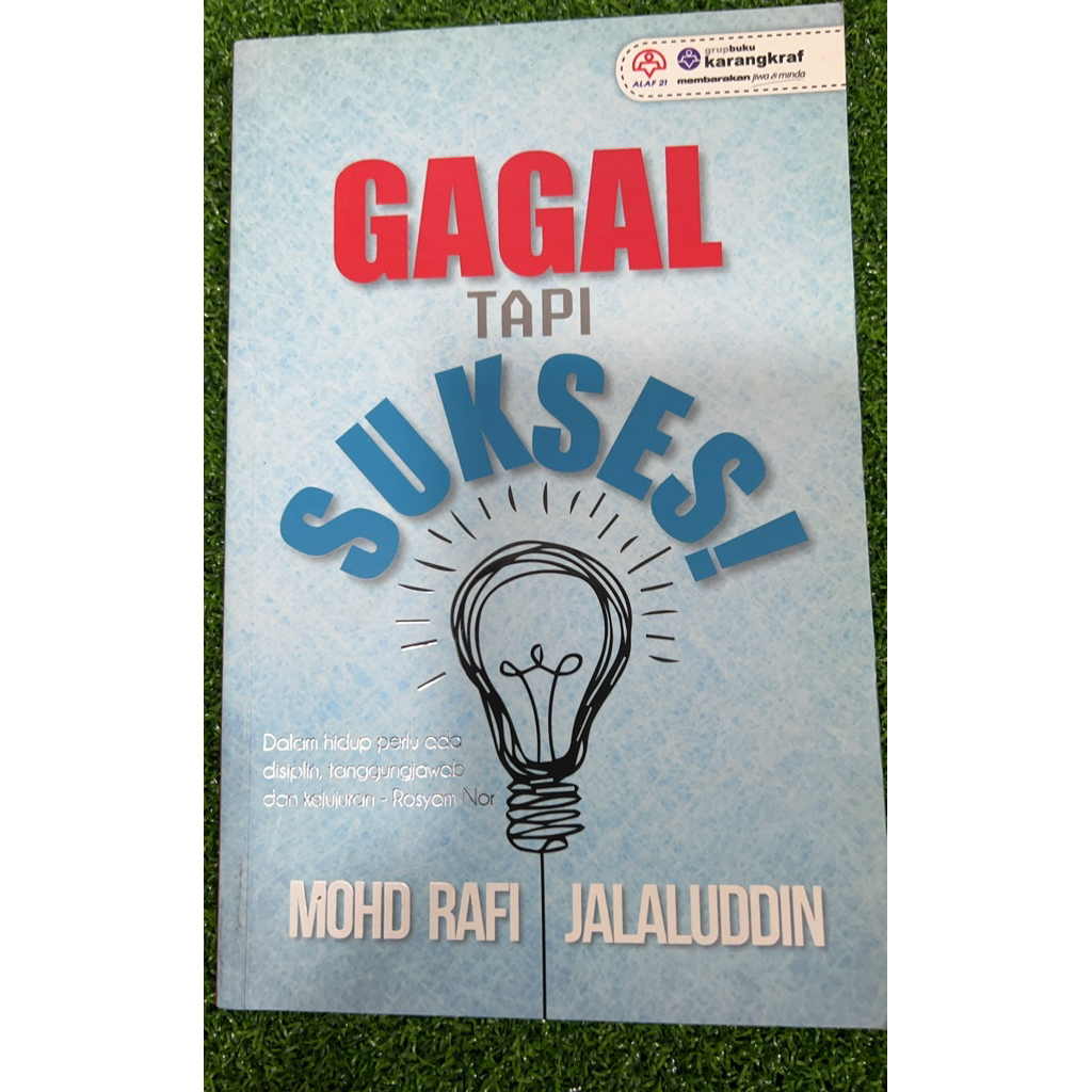 Preloved / Buku Terpakai Gagal Tapi Sukses by Mohd Rafi Jalaluddin