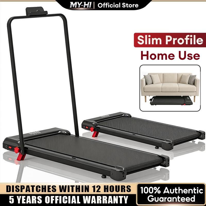 MY-HI Walking pad treadmill incline treadmill walking machine murah foldable portable wheel