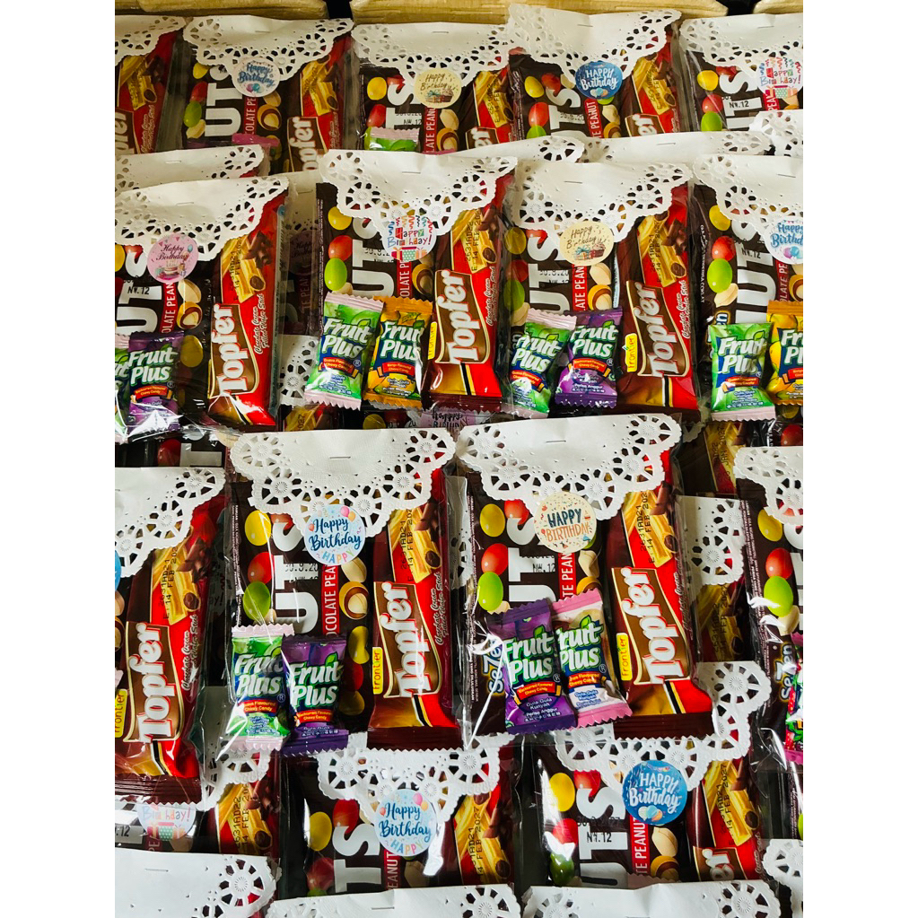 Goodies Bajet NUTS Peanut Doorgift Majlis Kahwin Tunang Akikah Birthday Jamuan Sekolah Birthday Kids Gift