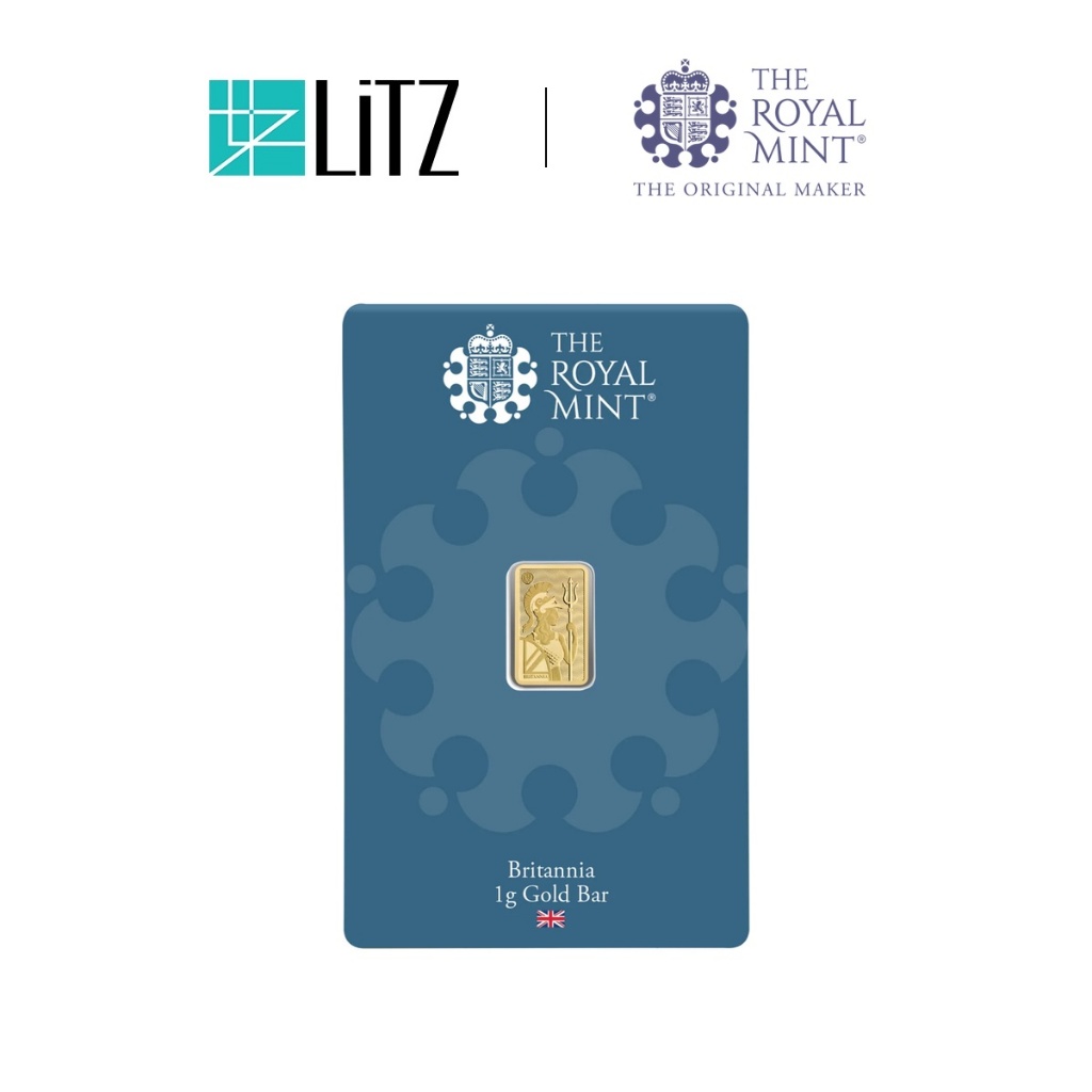 [1 gram] ROYAL MINT Gold Bar (999.9)