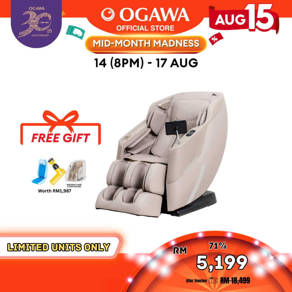 [New Arrival] Ogawa SorneX Massage Chair Free Spiral s + Turbo + Dust Cover [WM free shipping]