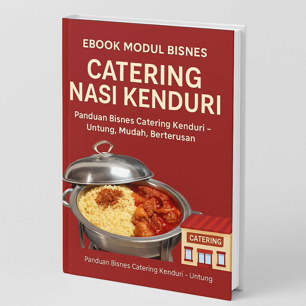 EBOOK MODUL BISNES CATERING | Panduan Lengkap Bisnes Catering & Nasi Kenduri, Untung Besar dari Majlis