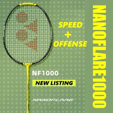 【YY SPORT HOT SELL】YONEX NANOFLARE 1000Z Badminton Racket Full Carbon 4U 83g 26-30Lbs Free Gift