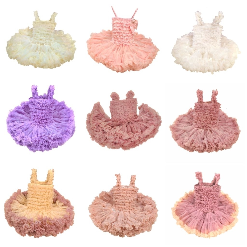 Petite/Olivia Kids Girl TuTu Dress Party Dress- Size 1-8Y