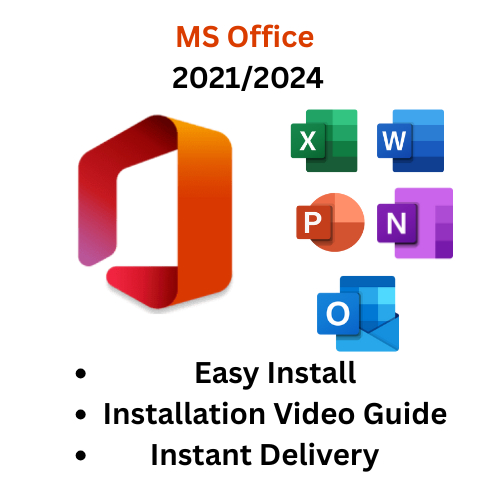 【Instant Delivery】Office 2021/2024 Lifetime