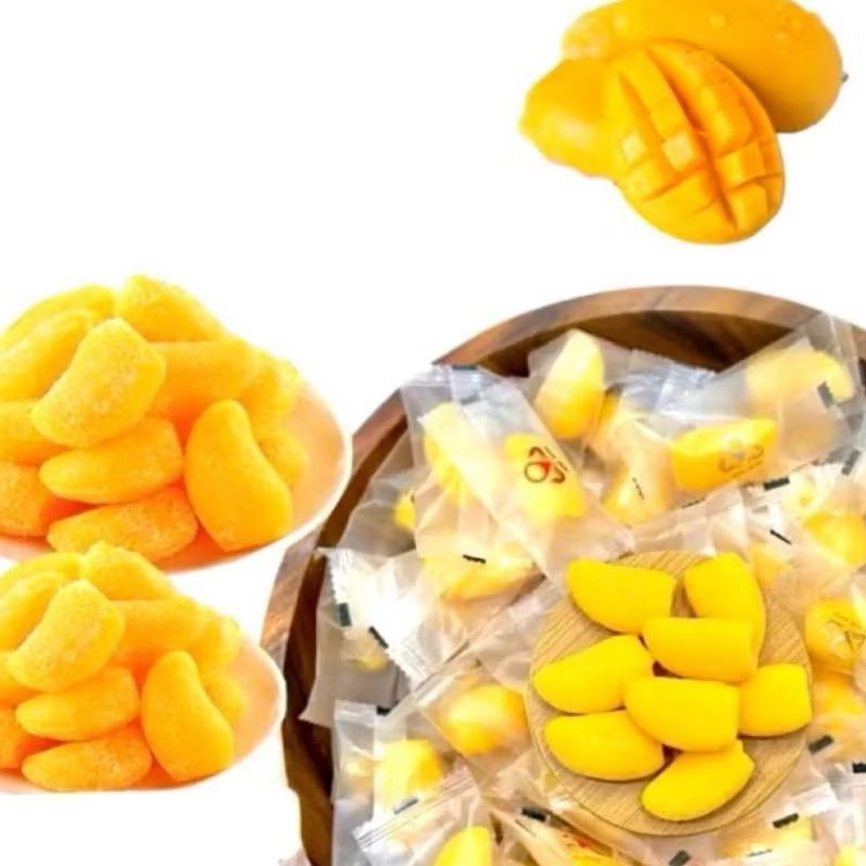 Gummy Mango/Orange/Strawberry/Blue/Jagung Jelly Halal Viral 250g/500g