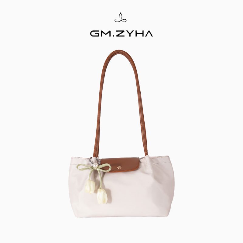 【SUDAH DITAMBAH STOK】ZYHA Korean Version Retro Tote Bag Large Capacity Shoulder Bag Summer Ladies Bag Luxury Designe-159