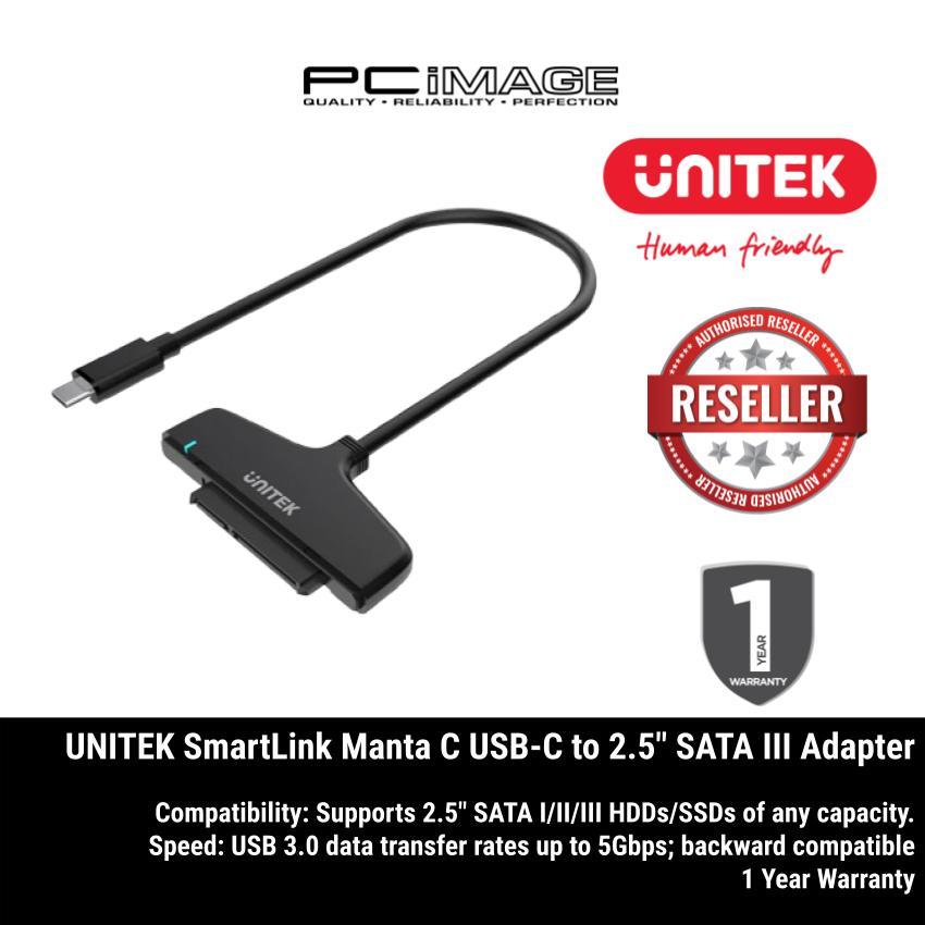 UNITEK TYPE-C TO SATA6G CONVERTER (1 YEAR WARRANTY)