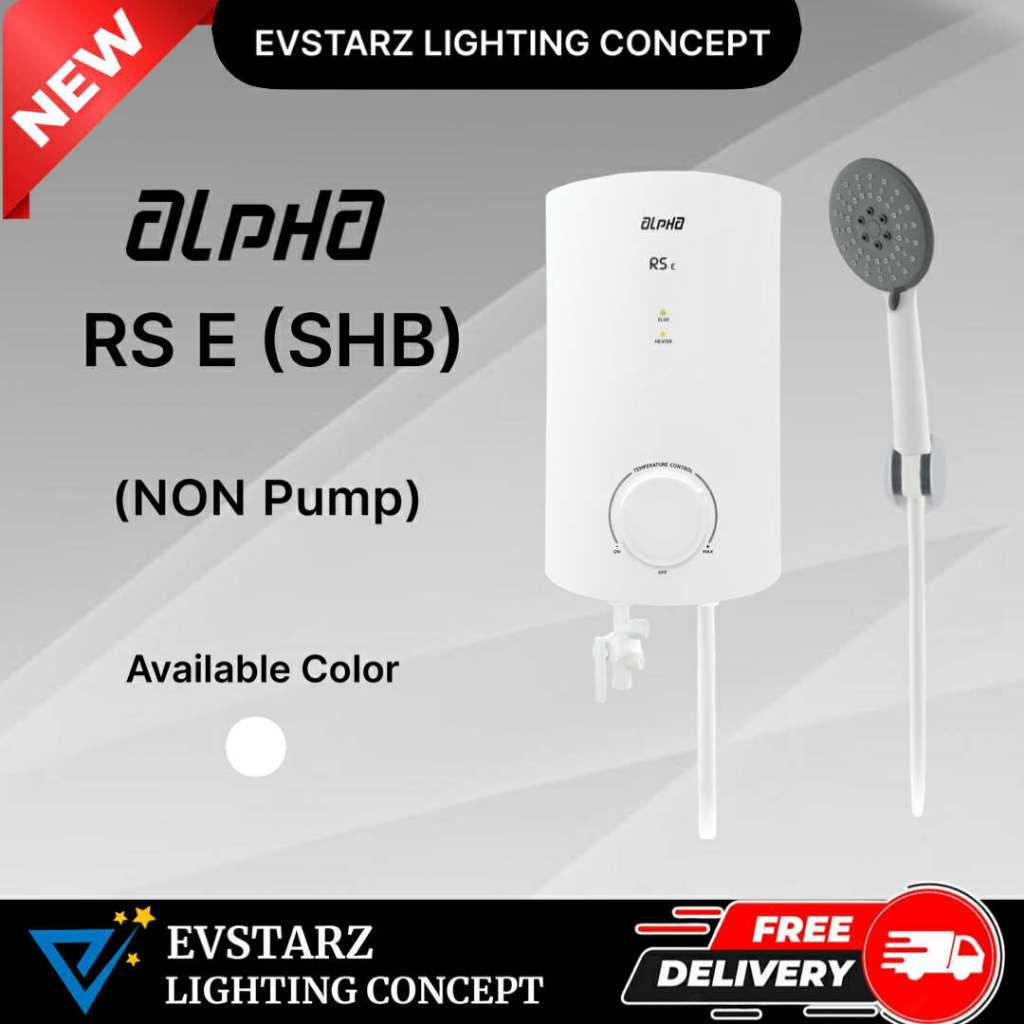 ALPHA RS E (SHB) Instant Water Heater Non Pump