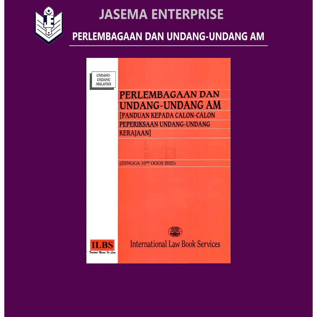 Perlembagaan Dan Undang-Undang Am [Panduan Kepada Calon-Calon Peperiksaan Undang-Undang Kerajaan]