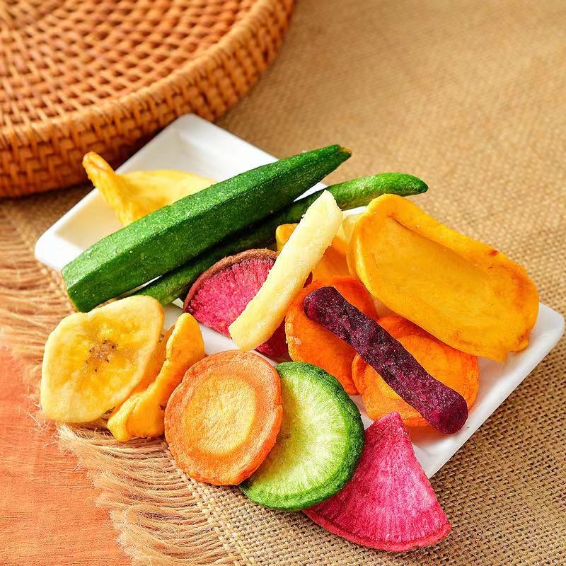 HNL Kerepek Sayur Kering Campuran Keropok Sayuran Kering Segar | Fresh Dried Mix Fruits & Vegetables Chips | 新鲜酥脆蔬果干