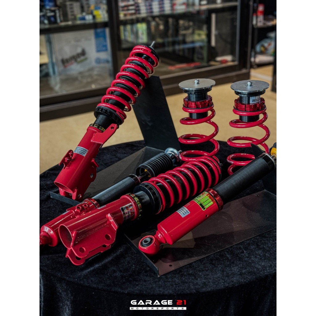 PERODDUA AXIA GEN 1 B200 / BEZZA - GAB HE Series Adjustable SERVICEABLE bodyshift adjustable suspension absorber