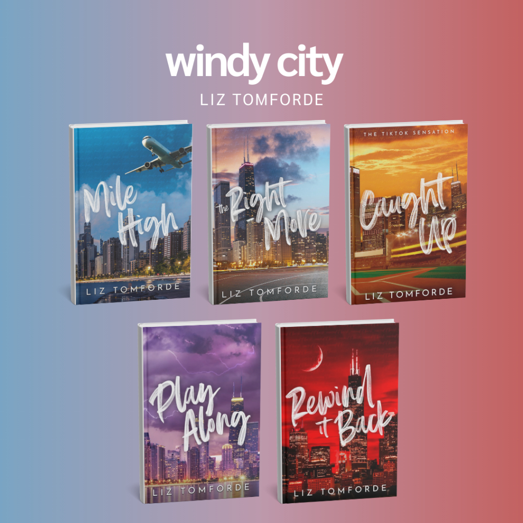 SET windy city series by liz tomforde play along caught up right move mile high rewind it back book romance