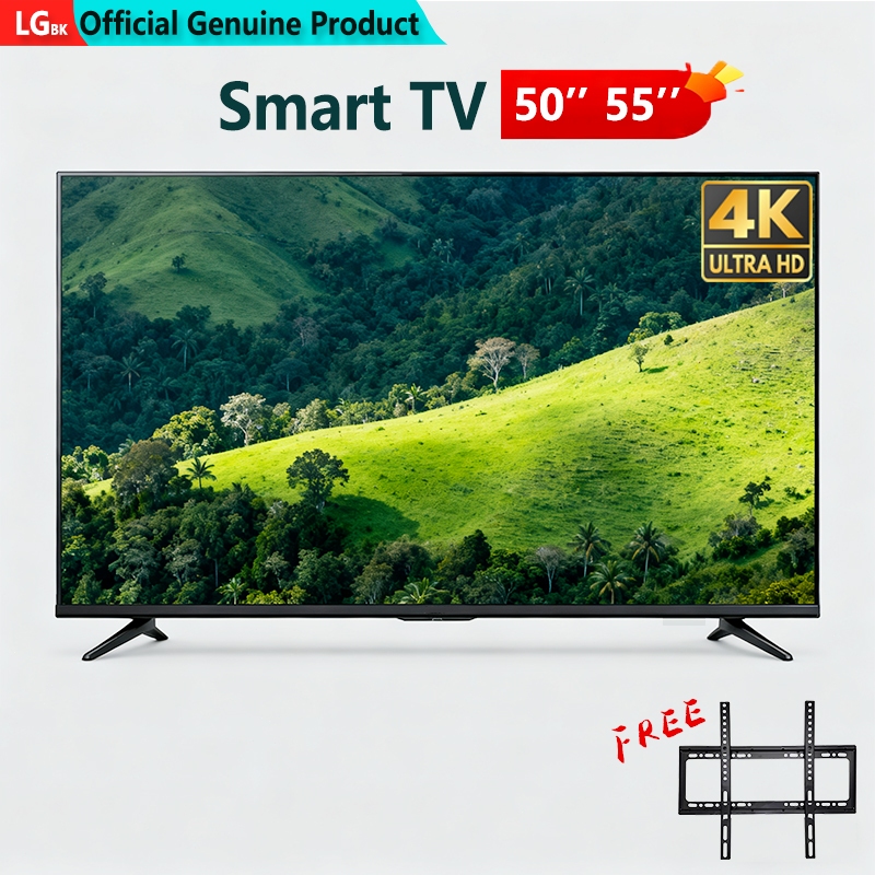 4K Smart TV 50 55 65inch WIFI Mytv Google Play Youtube Netflix T2 Astro Android Televisyen Pintar