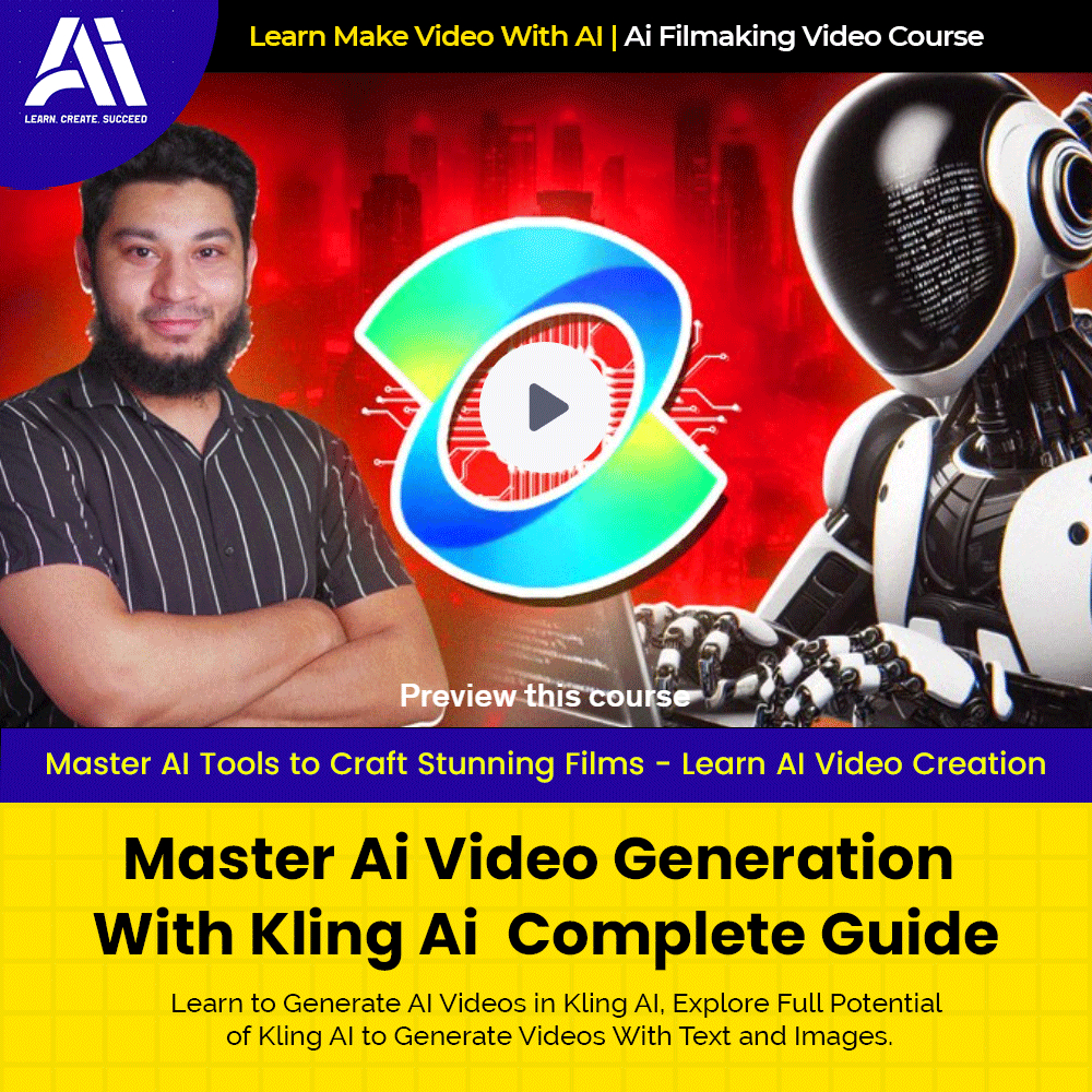 Video Course - Master Ai Video Generation With Kling Ai Complete Guide |  Ai Make Video | Make Video With AI