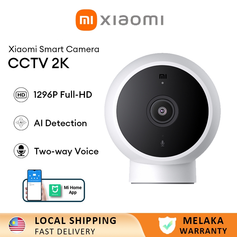 Xiaomi Smart Camera 2K 1296P with Magnetic Suction Base Infrared Night Vision AI Humanoid Detection