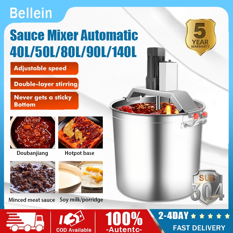 5 year warranty🔥Automatic Sauce Sambal Paste Pes Stir Frying Pot Stirrer Auto Cooking Machine Mesin Penggerak 搅料机