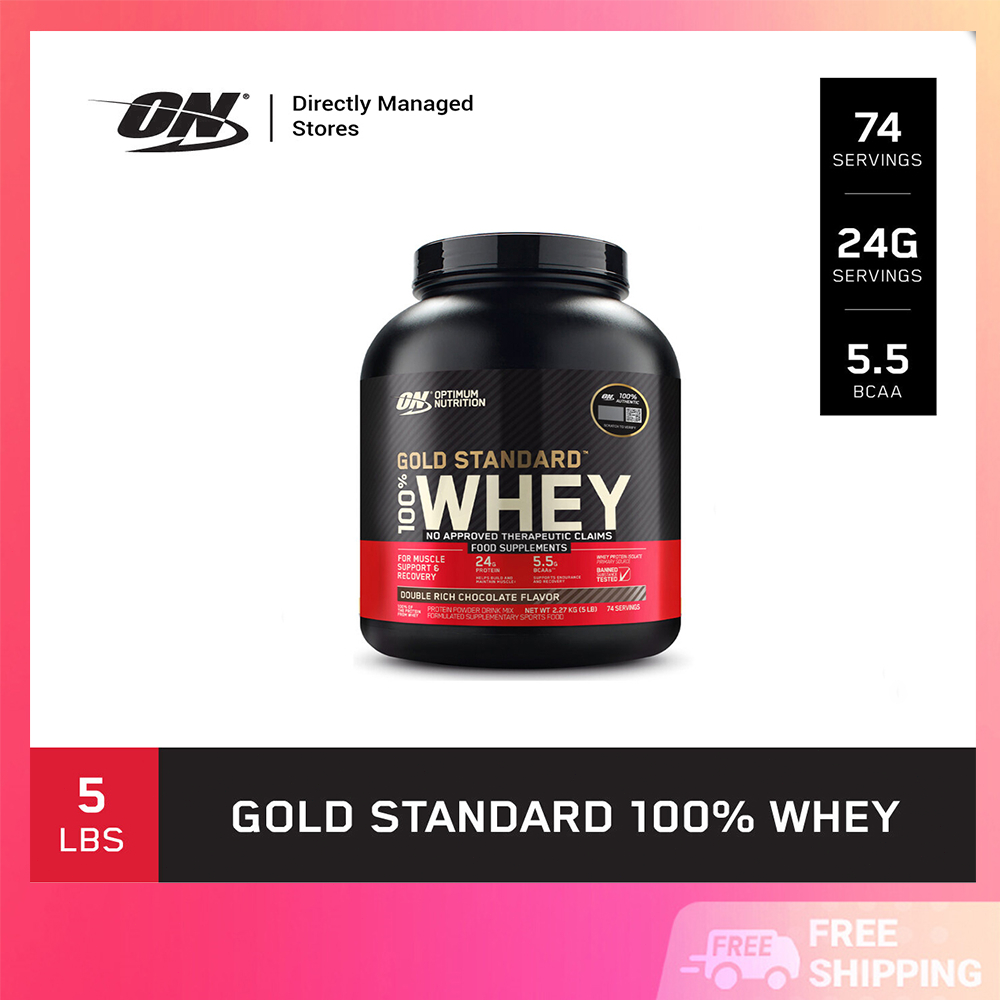 Hot Seller Optimum Nutrition Gold Standard Whey Protein 5 lbs